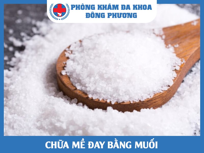 Chữa mề đay bằng muối